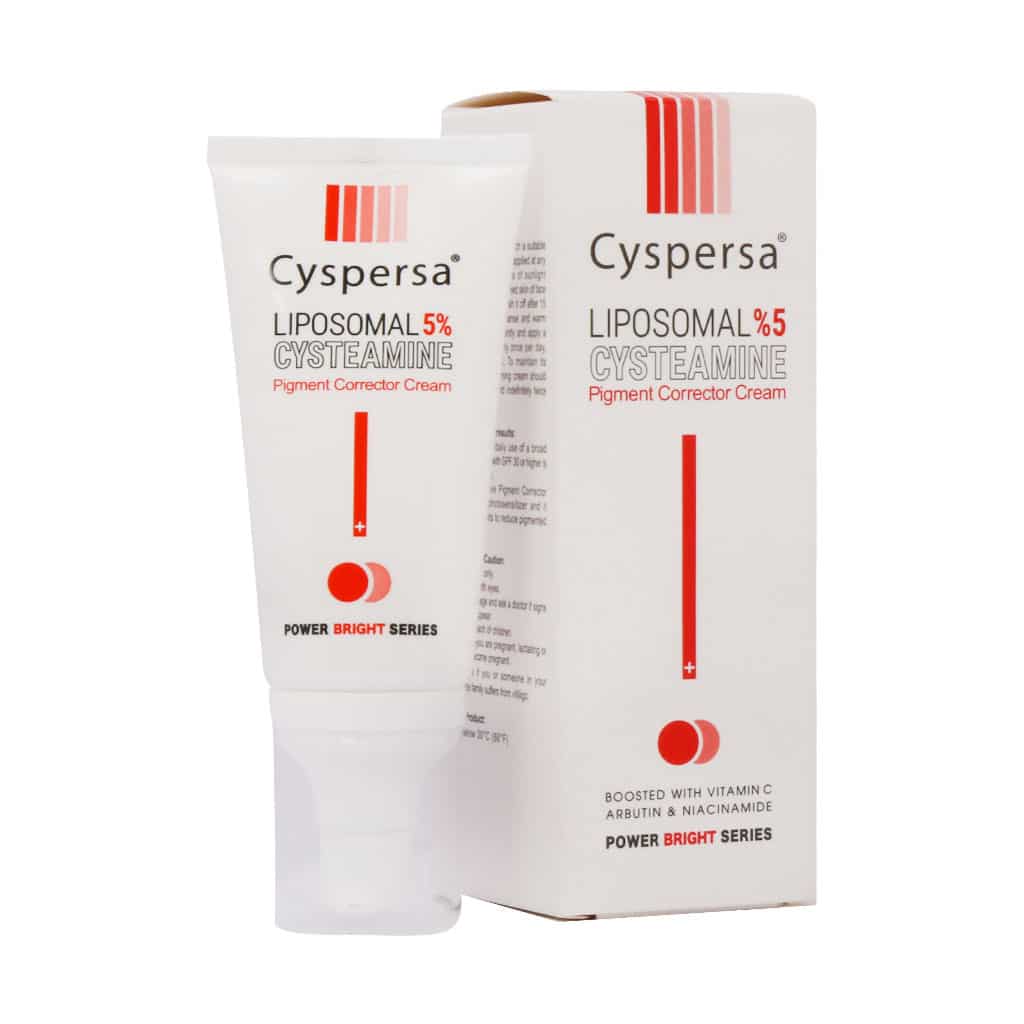 کرم ضدلک سیستئامین پاور برایت سیسپرسا 1 کرم ضدلک سیستئامین پاور برایت سیسپرسا