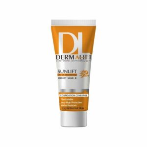 کرم ضد آفتاب SPF50 درمالیفت مناسب پوست های خشک و معمولی شماره 4 حجم 40 میلی لیتر - شن صحرایی