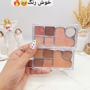 پالت سایه پینترستی قلبی برند هدی موجی HUDAMOJI کد ZP_056