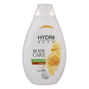 شامپو بدن کرمی هیدرودرم مدل شیر و عسل حجم 500 میلی لیتر