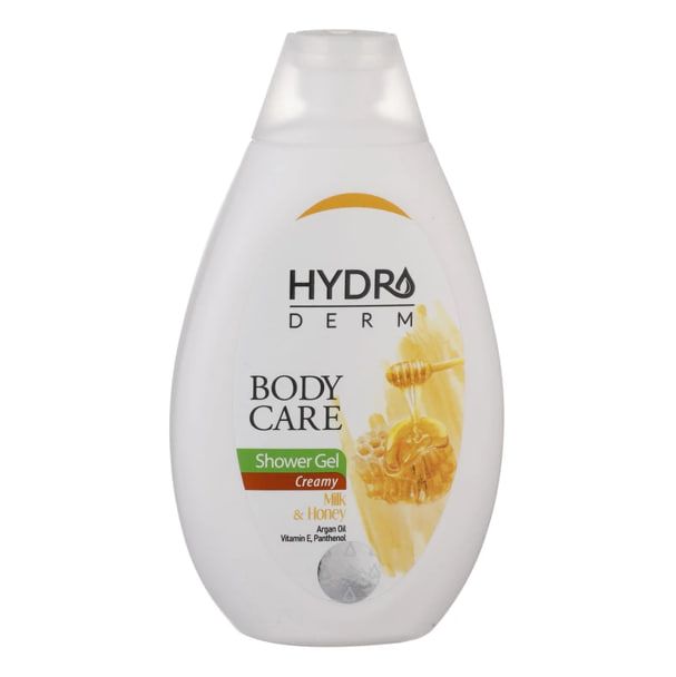 شامپو بدن کرمی هیدرودرم مدل شیر و عسل حجم 500 میلی لیتر 1 شامپو بدن کرمی هیدرودرم مدل شیر و عسل حجم 500 میلی لیتر