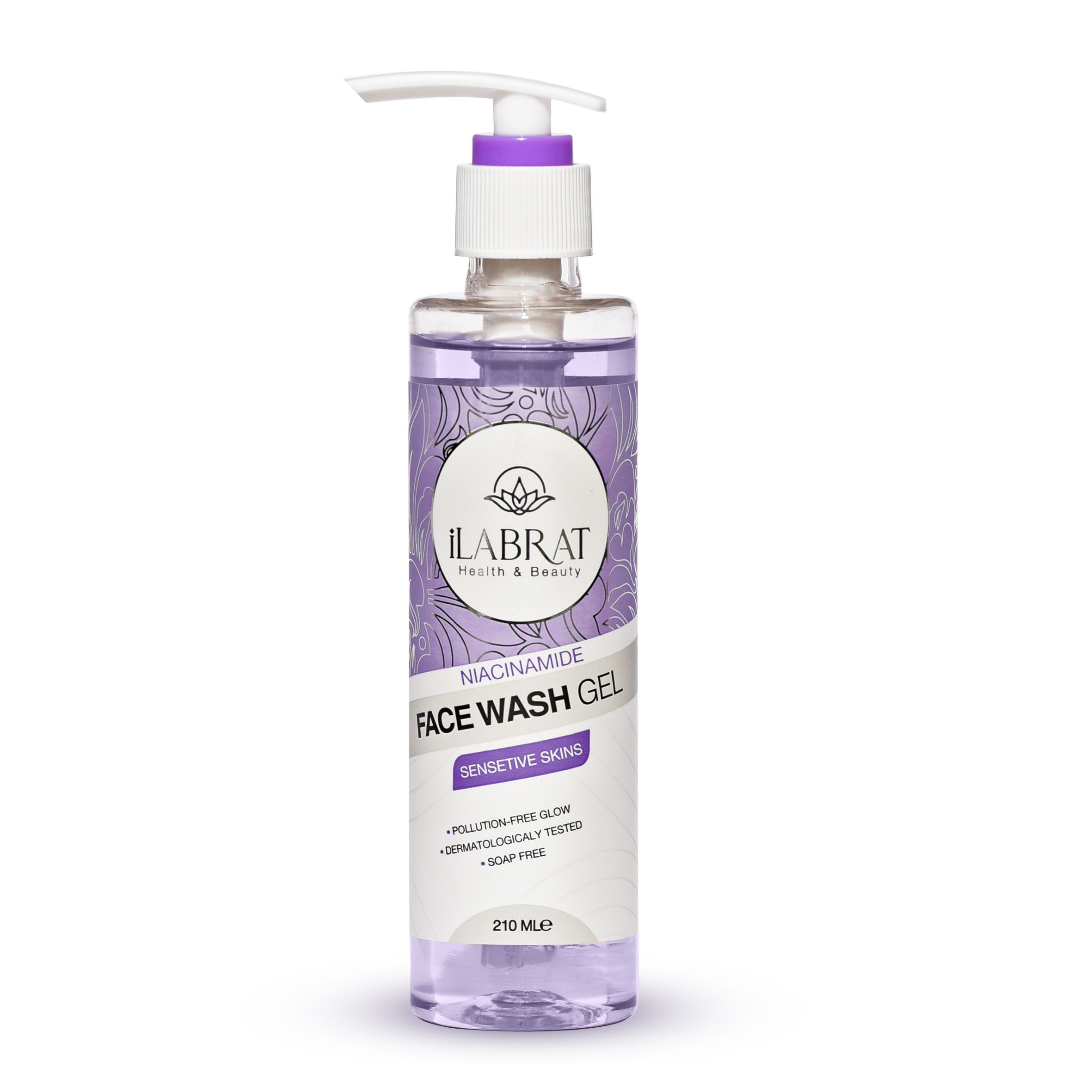 ژل شستشوی صورت نیاسین آمید ایلابرت (مخصوص پوست های حساس) 1 ژل شستشوی صورت نیاسین آمید ایلابرت (مخصوص پوست های حساس)