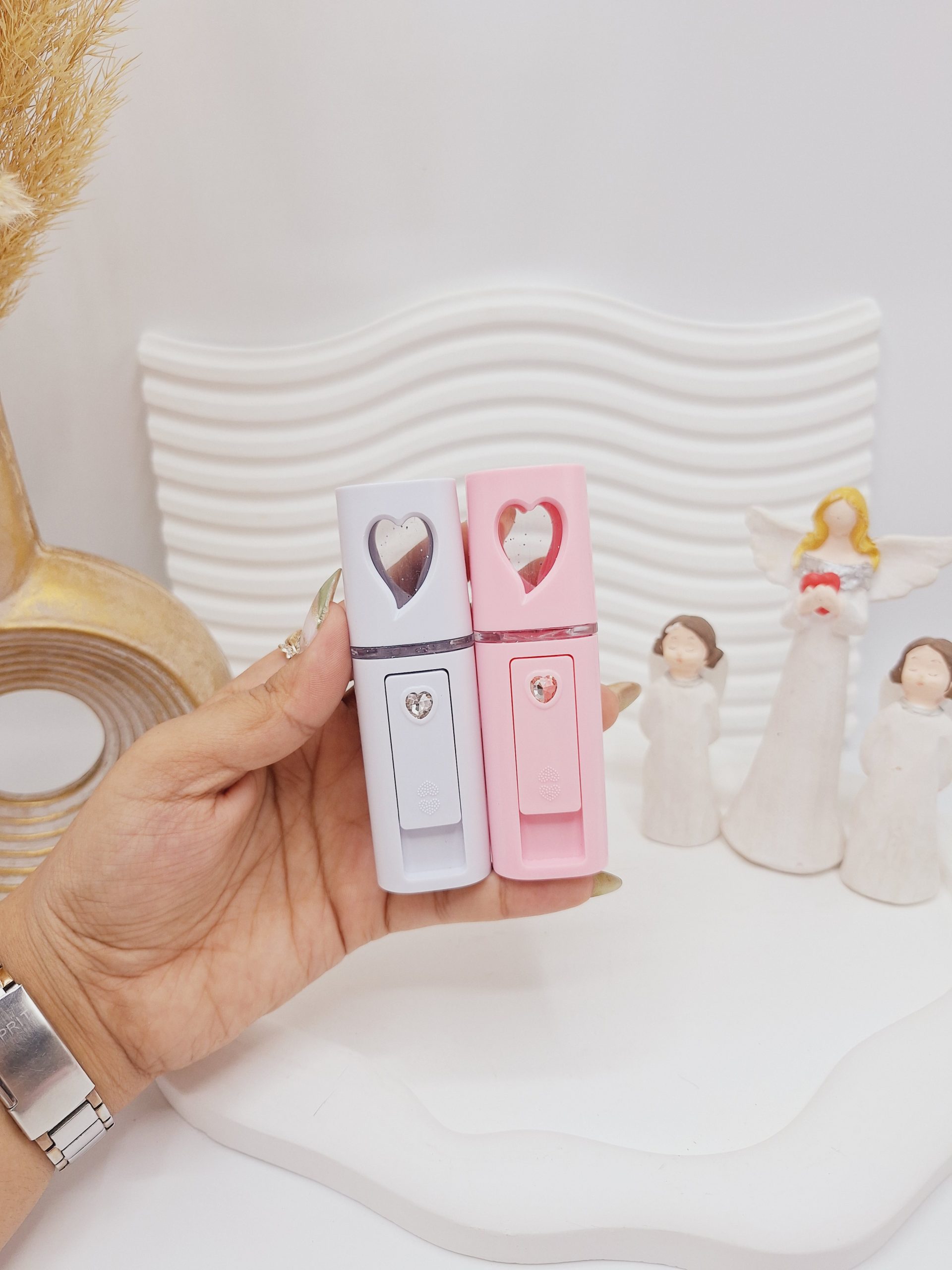 دستگاه بخور سرد طرح قلب نگین دار (مدل جدید) 1 دستگاه بخور سرد طرح قلب نگین دار (مدل جدید)