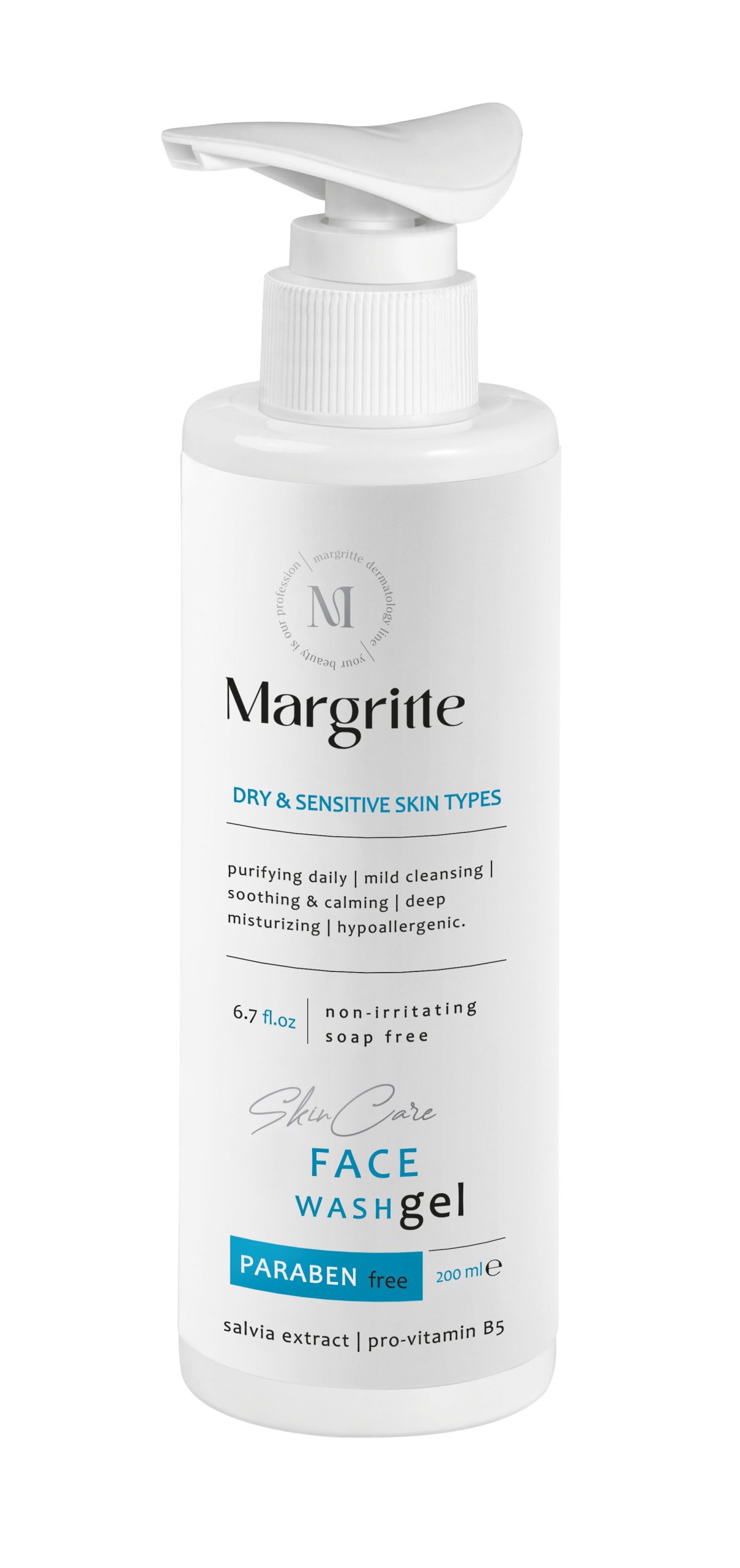 ژل شستشو (فیس واش) پوست معمولی و خشک حجم 200 میلی لیتر مارگریت 1 ژل شستشو (فیس واش) پوست معمولی و خشک حجم 200 میلی لیتر مارگریت