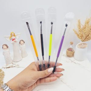 قلم دو طرفه برس مژه و سایه