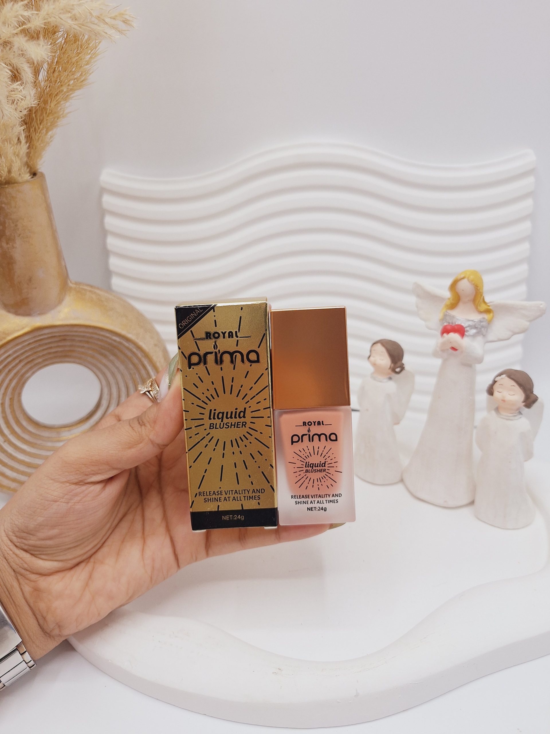 رژگونه مایع پمپی رویال پریما کد 8910 1 رژگونه مایع پمپی رویال پریما کد 8910