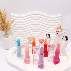 بالم لب شاین دار پوکه قلبی شیشه ای برند آرت اسکین کد 971127