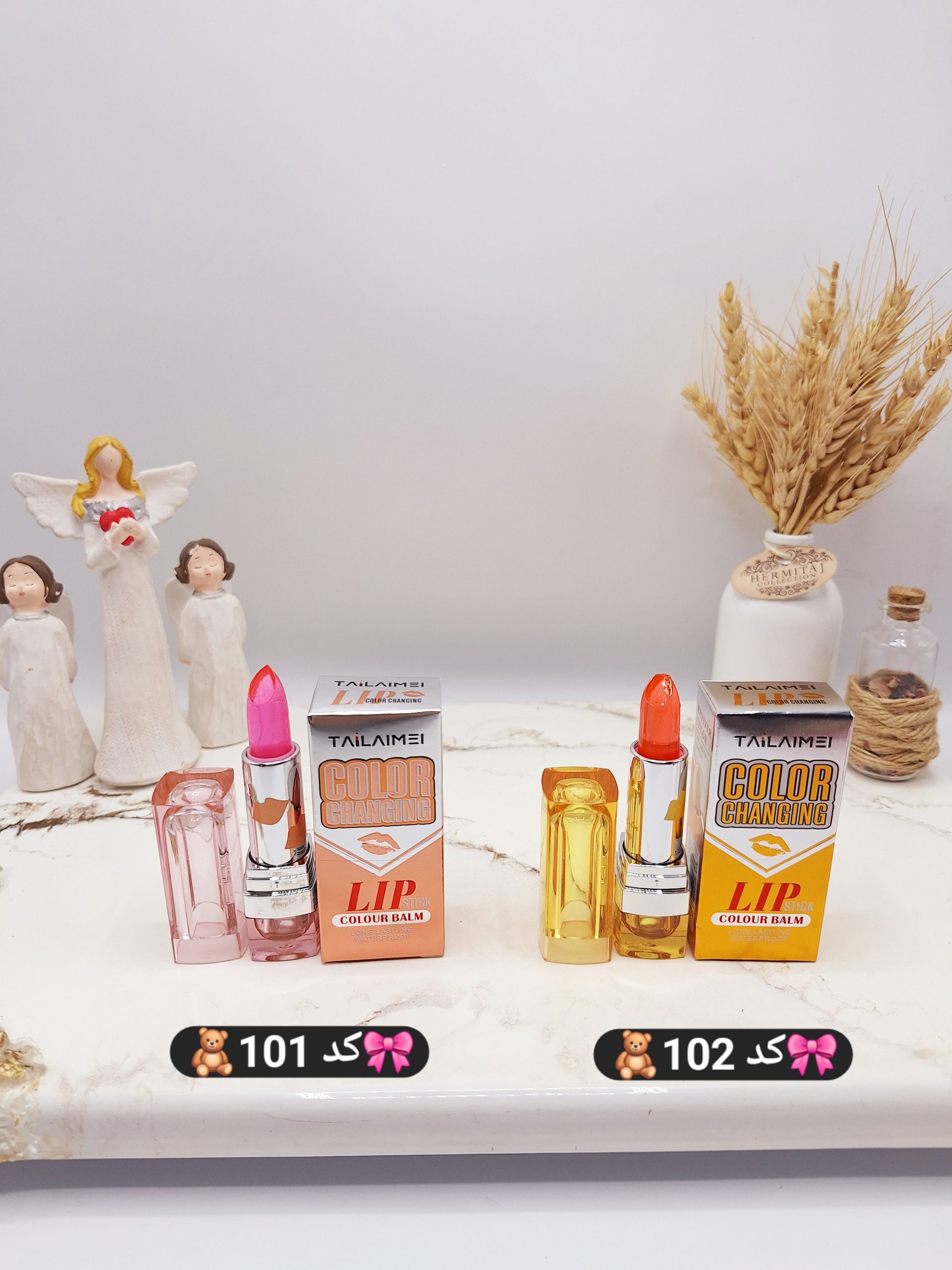 بالم لب حرارتی نرم فوق لاکچری با کيفيت برند تایلامی کد L143 1 بالم لب حرارتی نرم فوق لاکچری با کيفيت برند تایلامی کد L143