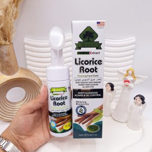 فوم براش دار التهاب و زخم پوست عصاره ریشه شیرین بیان راکو کد 1100