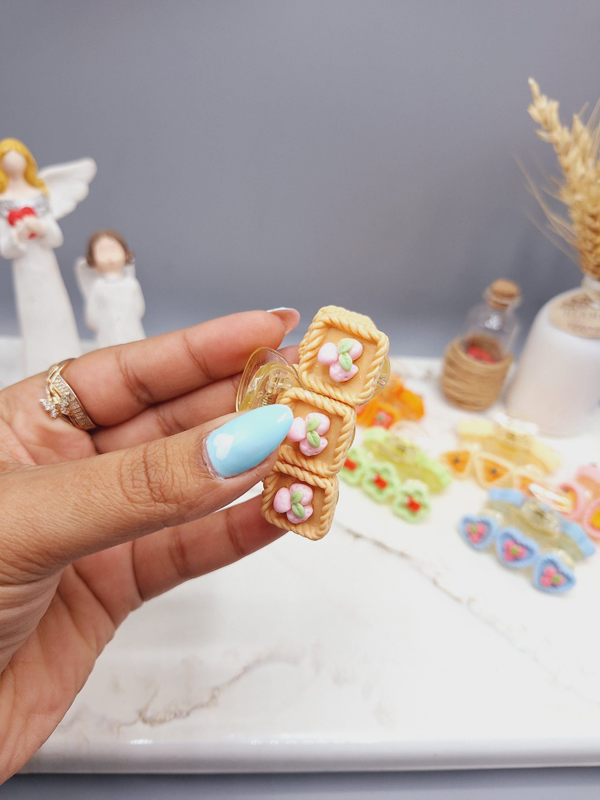 کلیپس مو کوچک طرح میوه 1 کلیپس مو کوچک طرح میوه